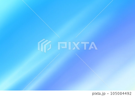 青色系背景　シンプルなラインとグラデーション　 105084492