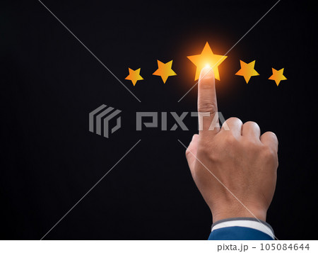 Customer Satisfaction Survey concept, service experience rating online application, customer evaluation product service quality, satisfaction feedback review, very good quality most. Customer Satisfaction Survey concept, service experience rating online application, customer evaluation product service quality, satisfaction feedback review, very good quality most. 105084644