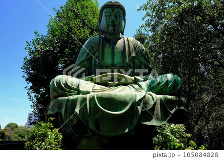 東京都文京区　諏訪山吉祥寺　大仏 105084828