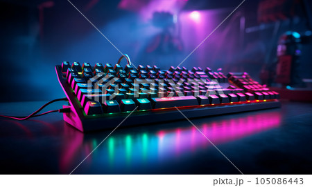 かっこいい ゲーミングキーボード かっこいい ゲーミングキーボード 105086443