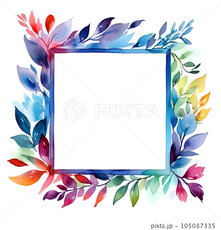 flower, floral, nature, summer, design, spring, illustration, frame, leaf, plant, invitation, background, card, pattern, decoration, art, pink, watercolor, bouquet, vintage, wallpaper, garden, 105087335