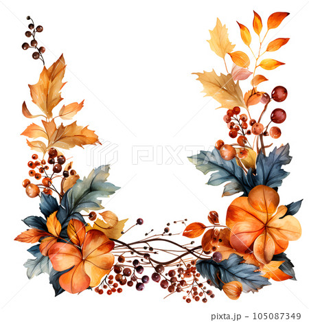 flower, floral, nature, summer, design, spring, illustration, frame, leaf, plant, invitation, background, card, pattern, decoration, art, pink, watercolor, bouquet, vintage, wallpaper, garden, 105087349