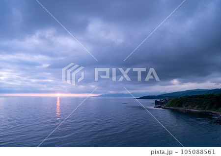 道の駅ルート229元和台　夕陽　穴澗岬 105088561