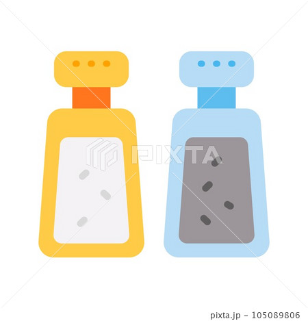 Salt and Pepper Icon Image. 105089806