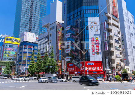 《東京都》秋葉原電気街・都市風景 105091023