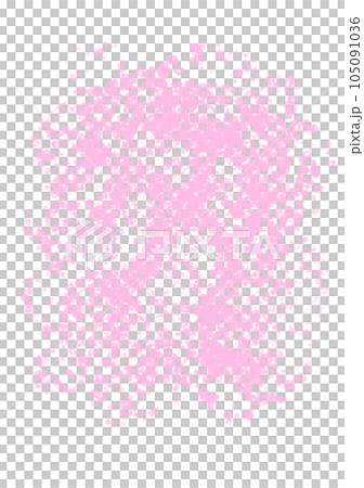 画面に向かって無尽蔵にスプラッシュする桃色イラスト 105091036