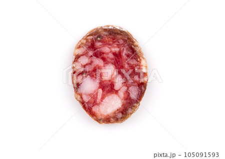 slices of salami slices of salami 105091593