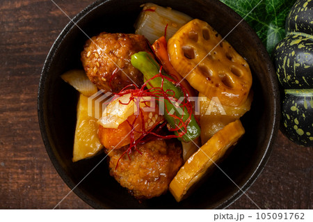 肉団子の煮物 105091762