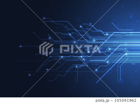 Abstract background with technology circuit board texture. Electronic motherboard illustration. Communication and engineering concept. Vector illustration Abstract background with technology circuit board texture. Electronic motherboard illustration. Communication and engineering concept. Vector illustration 105091962