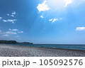 七里御浜の海と空 105092576