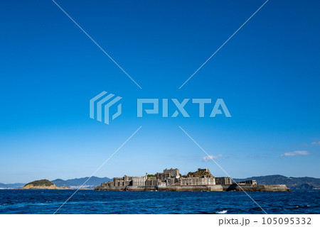 長崎　軍艦島 105095332