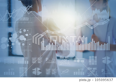 白衣で働く女性 白衣で働く女性 105095637