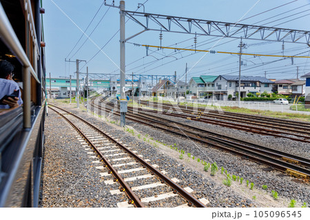イベント列車 さくらんぼ風っこ号の車内風景 イベント列車 さくらんぼ風っこ号の車内風景 105096545