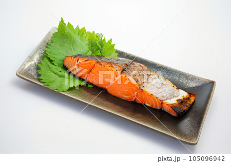 AI画像生成　焼き魚イメージ 105096942