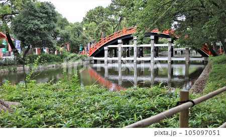 【動画あり】住吉反橋・太鼓橋(大阪府大阪市住吉区) 【動画あり】住吉反橋・太鼓橋(大阪府大阪市住吉区) 105097051