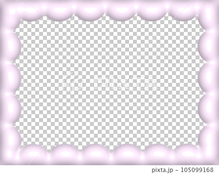 pink frame with pink confetti pink frame with pink confetti 105099168