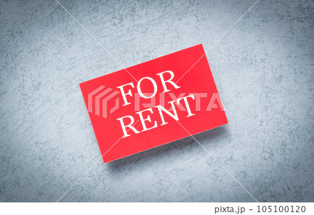 FOR RENTの案内　貸出 105100120
