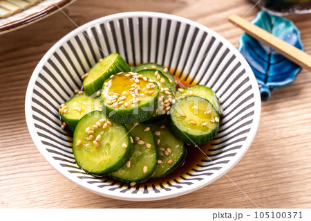 きゅうりのめんつゆ漬け 105100371