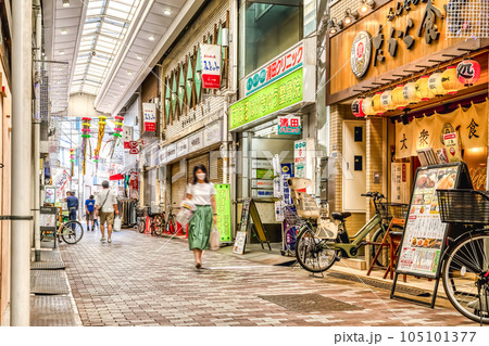 東京都品川区の都市風景　西小山駅 105101377