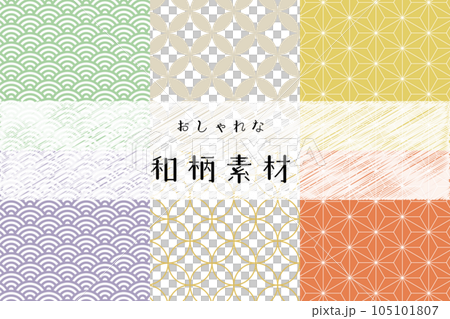 Fashionable Japanese pattern material Fashionable Japanese pattern material 105101807