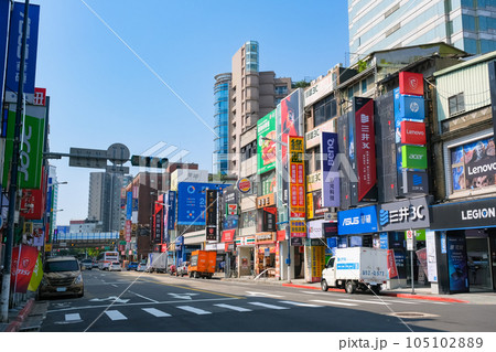台湾 台北市の電気街 八徳路電気街 105102889