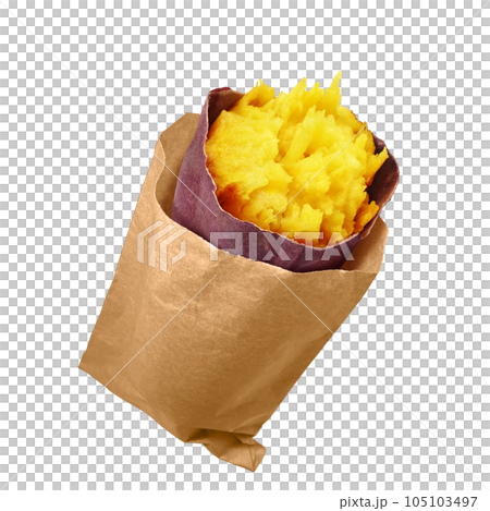 焼き芋 イラスト リアル 焼き芋 イラスト リアル 105103497