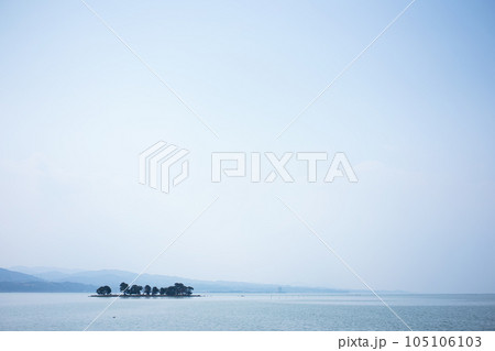 宍道湖 嫁ヶ島 宍道湖 嫁ヶ島 105106103