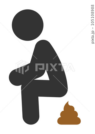 うんちする人 105108988