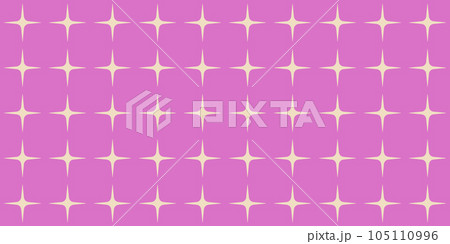 Vintage abstract background in 60s-70s style. Brutal contemporary figure seamless pattern. Funky and groovy simple backdrop in vivid pink and beige colors. Contemporary vector illustration Vintage abstract background in 60s-70s style. Brutal contemporary figure seamless pattern. Funky and groovy simple backdrop in vivid pink and beige colors. Contemporary vector illustration 105110996
