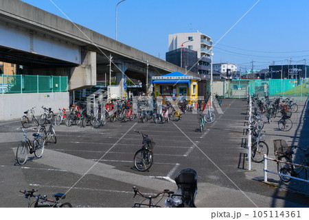 千葉県松戸市馬橋駅の駐輪場周辺2023年7月 千葉県松戸市馬橋駅の駐輪場周辺2023年7月 105114361