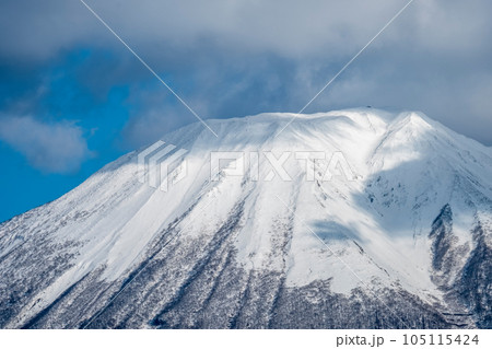 大山の雪景色　(伯耆町から） 105115424