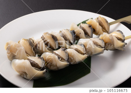 調理前　つぶ貝　串 105116675