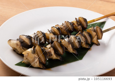 つぶ貝 串焼き つぶ貝 串焼き 105116693