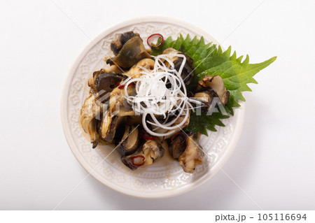 つぶ貝の照り焼き 105116694