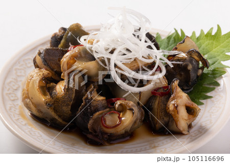 つぶ貝の照り焼き つぶ貝の照り焼き 105116696