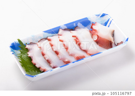 北海道産　真ダコ　スライス 105116797