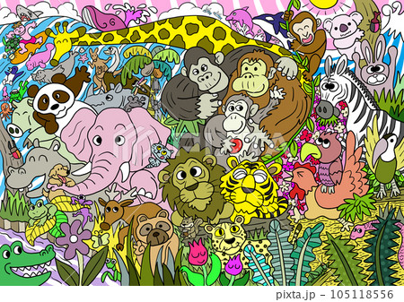 動物いろいろ 105118556