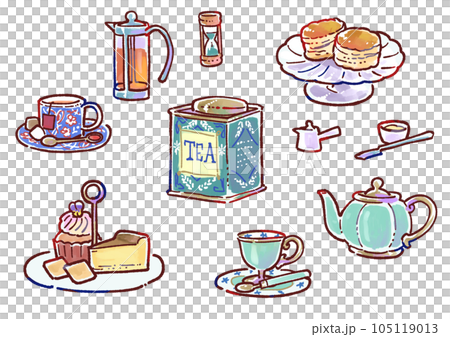 Tea set 105119013