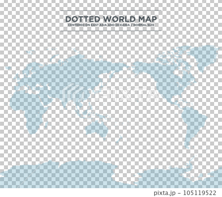 A world map of blue dots centered on East Asia and Oceania. medium size with antarctica 1 A world map of blue dots centered on East Asia and Oceania. medium size with antarctica 1 105119522
