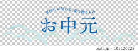 波浪圖案水彩背景模板 105120228