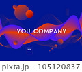 Red orange Abstract Background 105120837