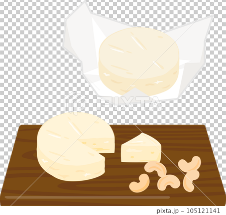 圓形奶酪和腰果 圓形奶酪和腰果 105121141