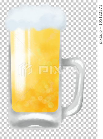 Illustration of delicious draft beer Illustration of delicious draft beer 105122371