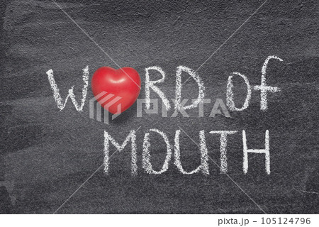 word of mouth heart 105124796