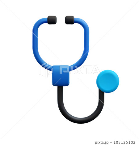 stethoscope doctor 3d 105125102