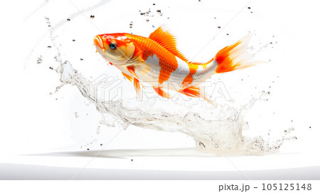 コイのイメージ - image of Koi fish - No1-3 Generative AI 105125148