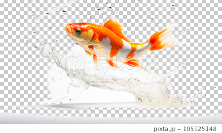 コイのイメージ - image of Koi fish - No1-3 Generative AI 105125148