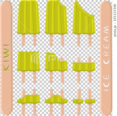 Big set various sweet tasty natural ice cream Big set various sweet tasty natural ice cream 105125396