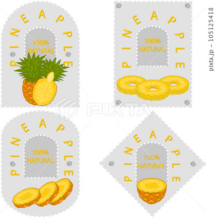 Sweet juicy tasty natural eco product pineapple Sweet juicy tasty natural eco product pineapple 105125418