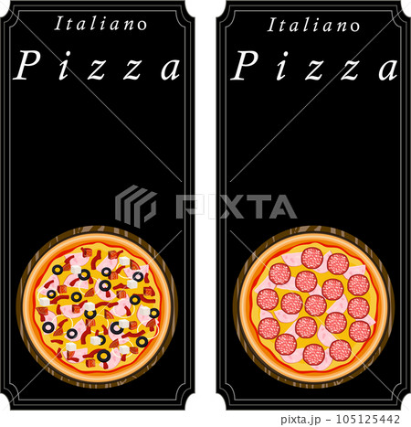 Various sweet tasty pizza 105125442